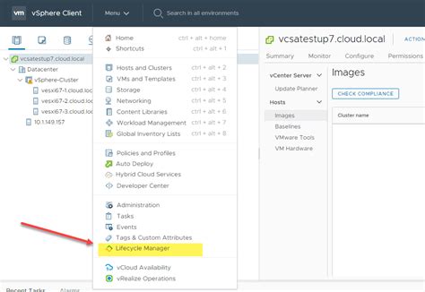 Implement the allowLegacyCPUtrue mode in the boot. . Vmware vsphere lifecycle manager had an unknown error check the events and log files for details